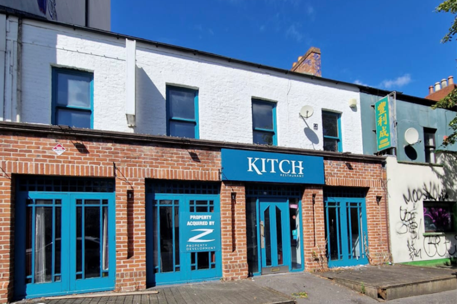 Z Property Group's latest site on Dublin Road, showing former Kitch Restaurant to be redeveloped | Z PROPERTY GROUP ACQUIRES PROMINENT BELFAST SITE